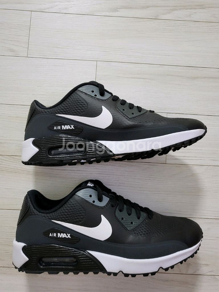 나이키골프 에어맥스90g 검정 275--2