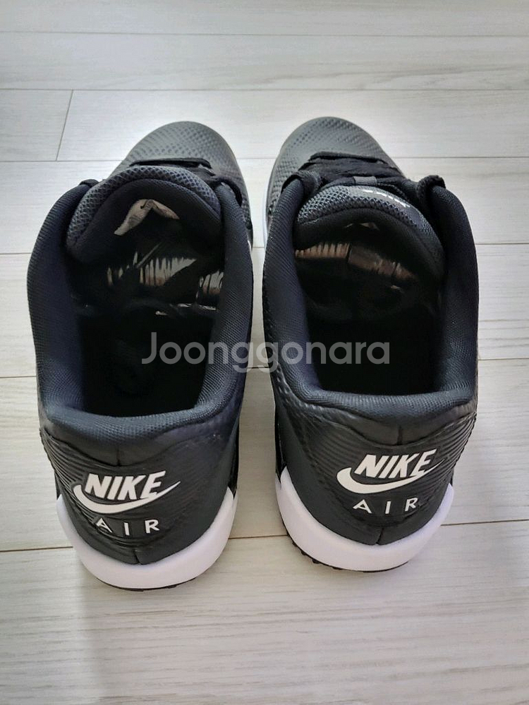 나이키골프 에어맥스90g 검정 275--1