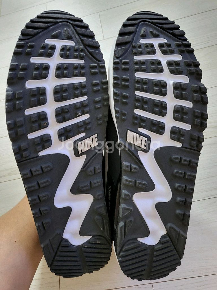 나이키골프 에어맥스90g 검정 275--4