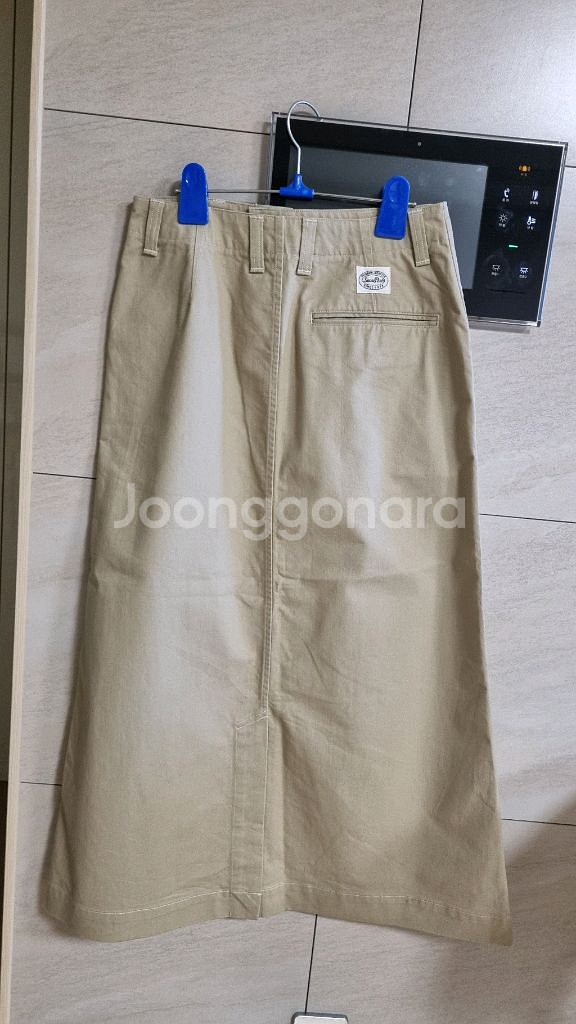 스노우피크 면스커트--5