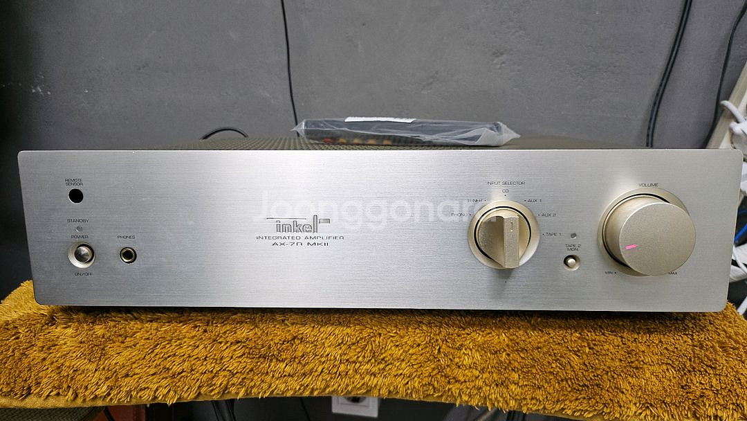 잡음없는 인켈 AX-7R MK2 인티앰프 간편리모컨--0