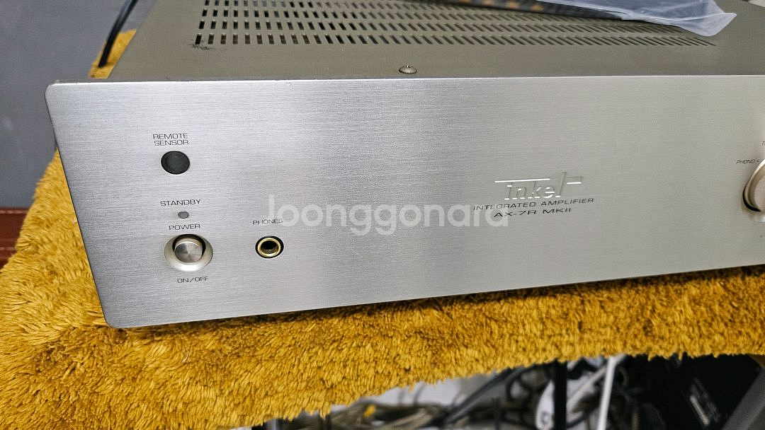 잡음없는 인켈 AX-7R MK2 인티앰프 간편리모컨--1