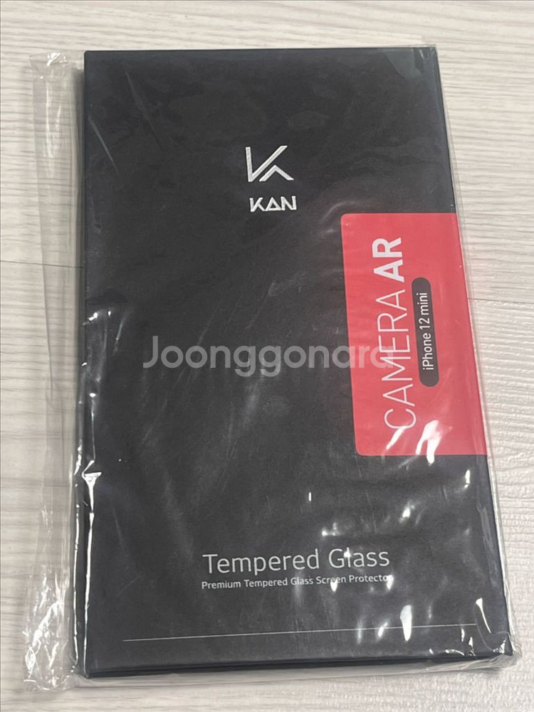 케이안 아이폰12 mini (미니)후면 강화유리 보호--0