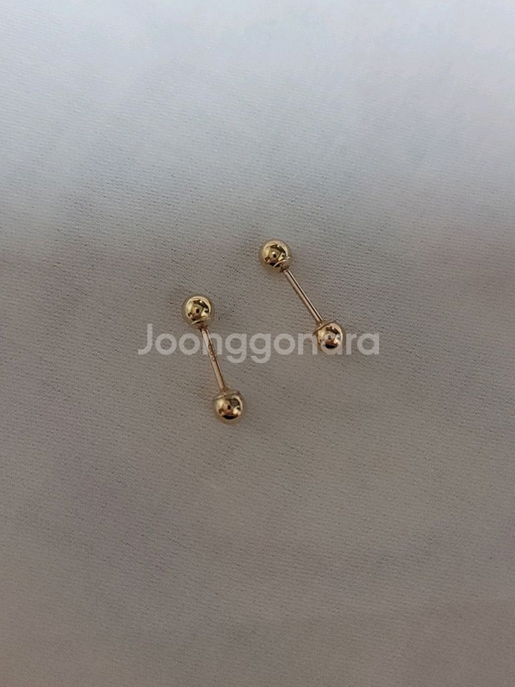 14k 피어싱 한쌍--4