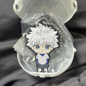 헌터헌터 가챠 키르아 러버스트랩 러버마스코트 키링 새것