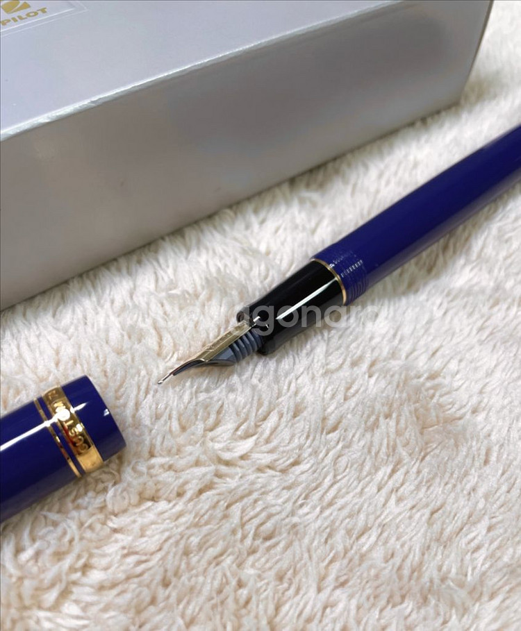 파이롯트 커스텀 74 custom 이토야 한정 블루--3