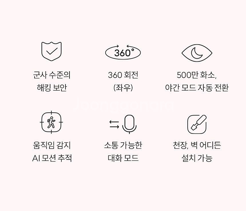 Hejhome 스마트 홈 카메라 Pro 플러스: 미개봉--1