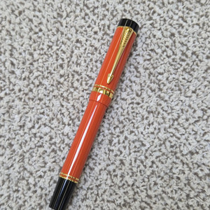 파카 듀오폴드 오렌지 센테니얼 F 만년필