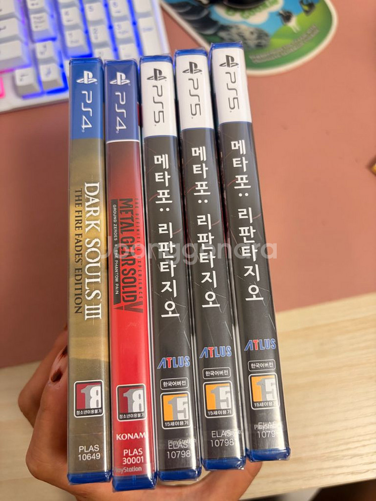 ps4 / ps5 게임시디 판매합니다 *3장이상할인*--1