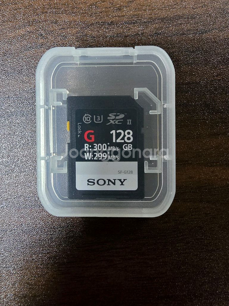 소니 SF-G128 SD 카드--0