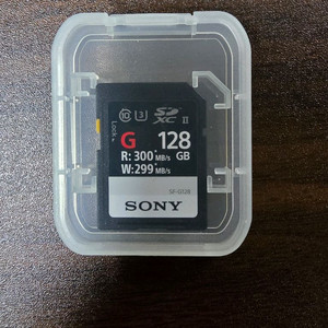소니 SF-G128 SD 카드
