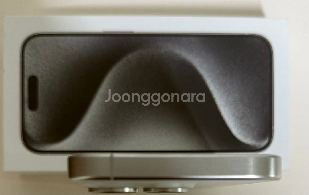 아이폰15프로 256기가 화이트 정상해지 판매합니다.--5