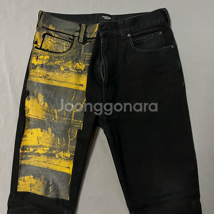 캘빈클라인 205W39NYC 라프시몬스 앤디워홀 페인트--2