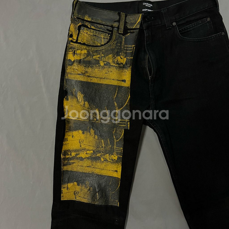 캘빈클라인 205W39NYC 라프시몬스 앤디워홀 페인트--4