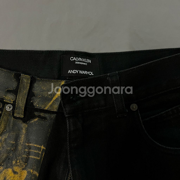 캘빈클라인 205W39NYC 라프시몬스 앤디워홀 페인트--3