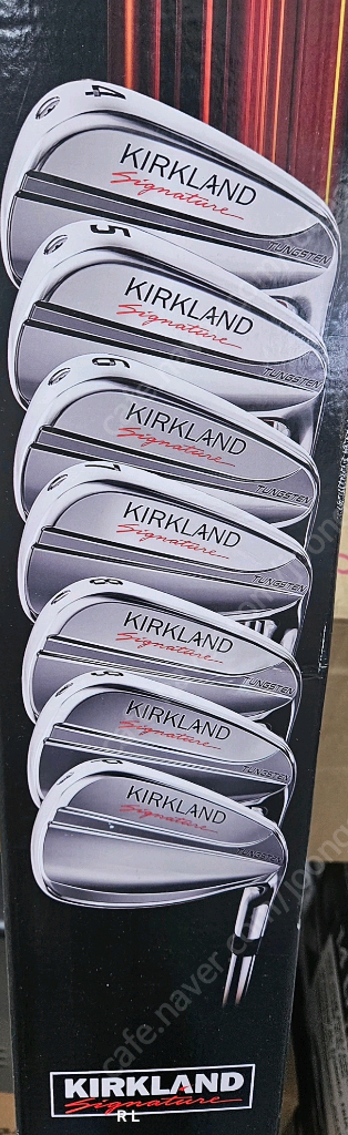 커클랜드 시그니춰 7-piece아이언 세트 R,S--1