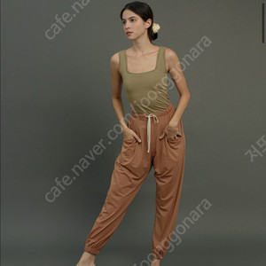 부디무드라 드롭팬츠 *주갈색 xs 새것