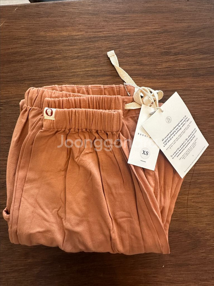 부디무드라 드롭팬츠 *주갈색 xs 새것--7