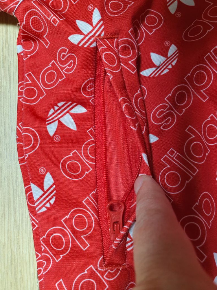 아디다스 유아 상의 트레이닝짚업 100--4