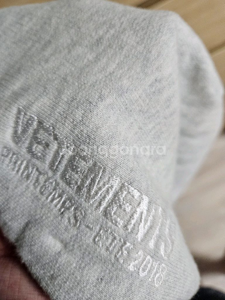 타미힐피거 X 베트멍 후드 그레이 M--2