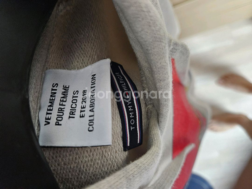 타미힐피거 X 베트멍 후드 그레이 M--4