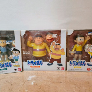 도라에몽 피규어 아츠제로 노진구,비실이,퉁퉁이