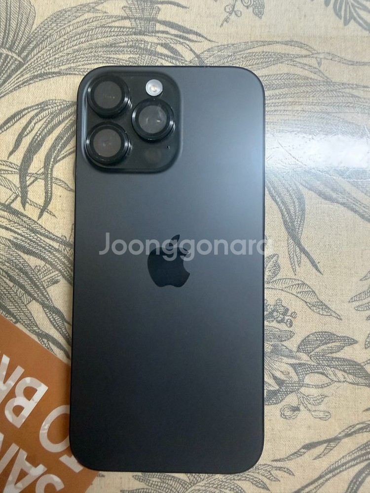 아이폰 16프로맥스 블랙티타늄 SS최상급--1