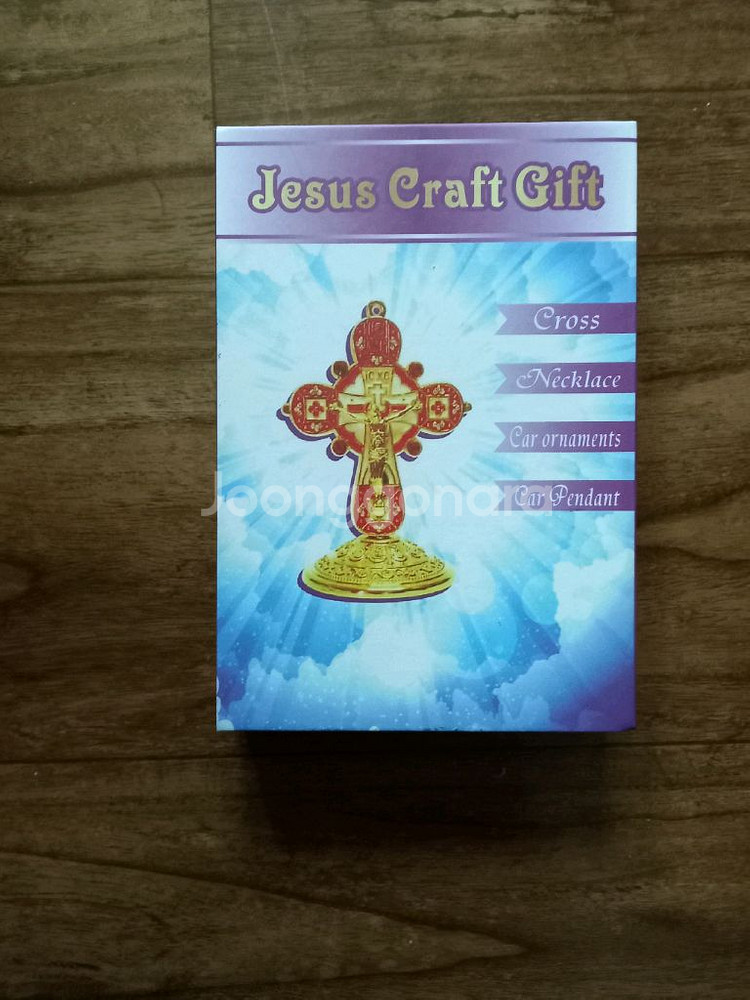 Jesus craft 십자가 장식--2
