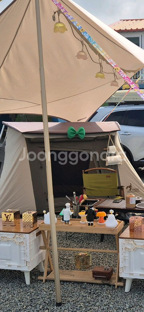 듀랑고 미니 면텐트 (그라운드시트.루프포함)택포--0
