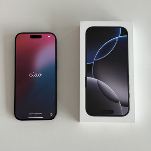 아이폰 16프로 1테라 블랙티타늄