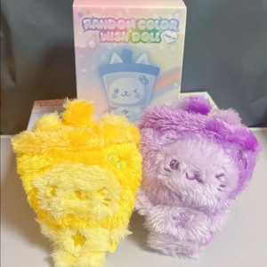 컬러돌 버블냥 노랑 보라 미개봉 미니돌 엔시티 유우시