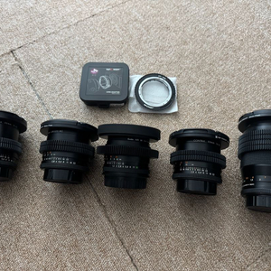 콘탁스 자이스 빈티지 렌즈 풀세트Contax Zeiss