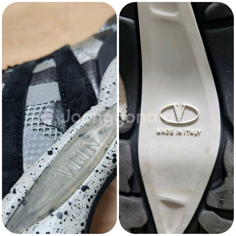 (39/250)발렌티노 가라바니 바운스 카모 스니커즈--7