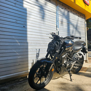 25년식 cb125 신차급 메뉴얼 입문용 오토바이