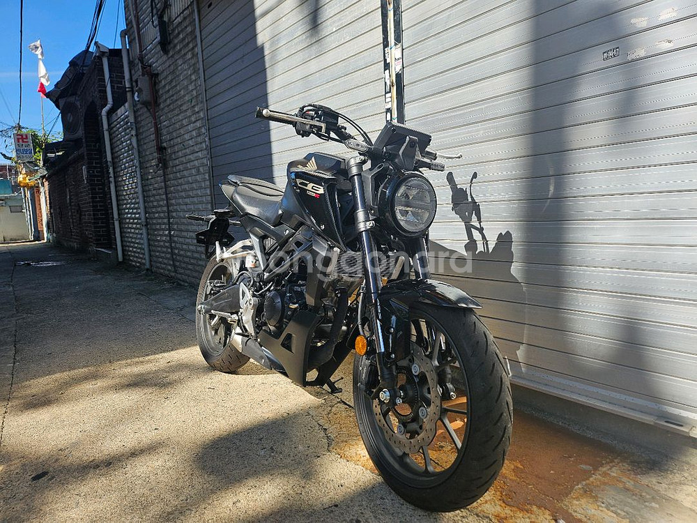 25년식 cb125 신차급 메뉴얼 입문용 오토바이--3