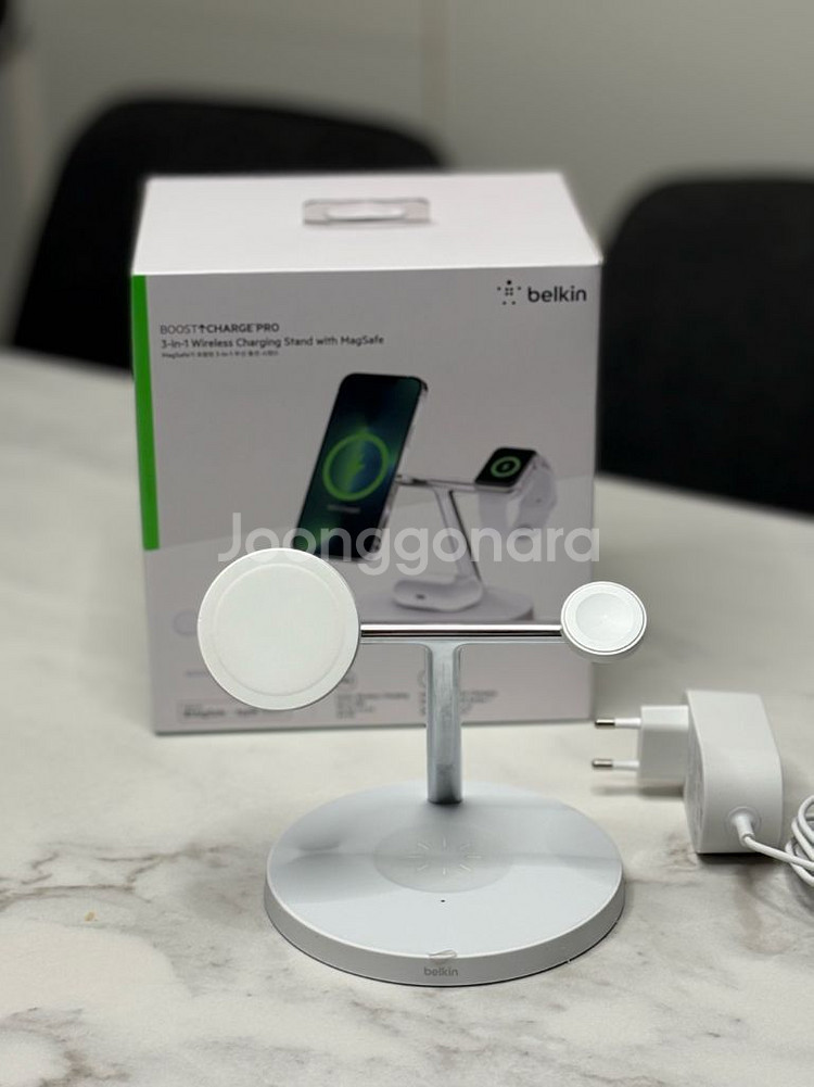 벨킨 3in1 충전거치대 (WIZ017)--0