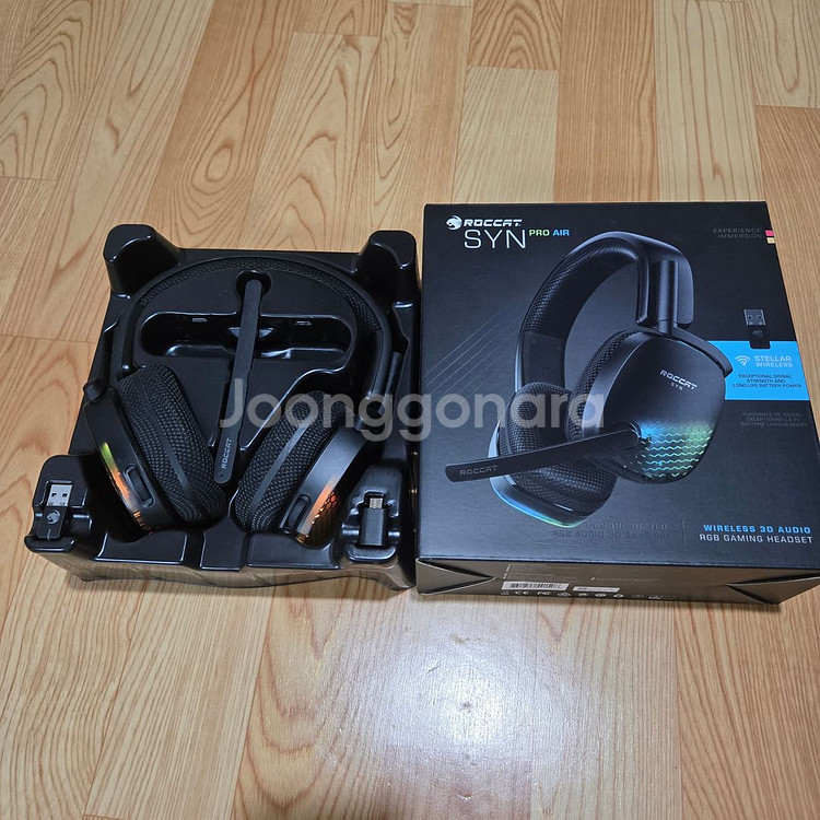 ROCCAT Syn Pro Air 무선 게이밍 헤드셋--4