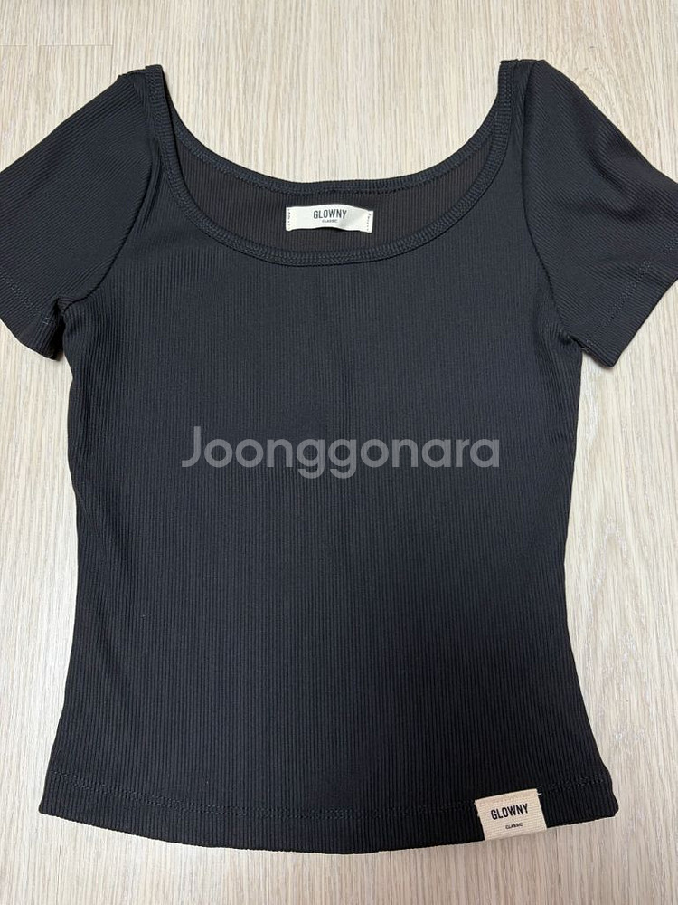 글로니 G CLASSIC RIB TEE (CHARCOA--1