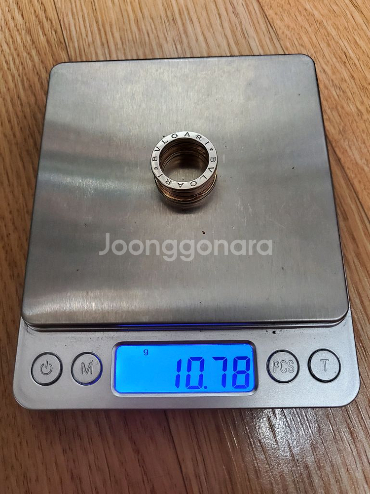 18k 불가리st 비제로원 3색 4밴드링 팝니다--4