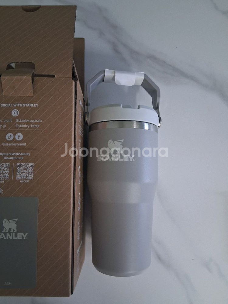 스탠리 아이스플로우 플립 텀블러 591ml ASH 새상--3
