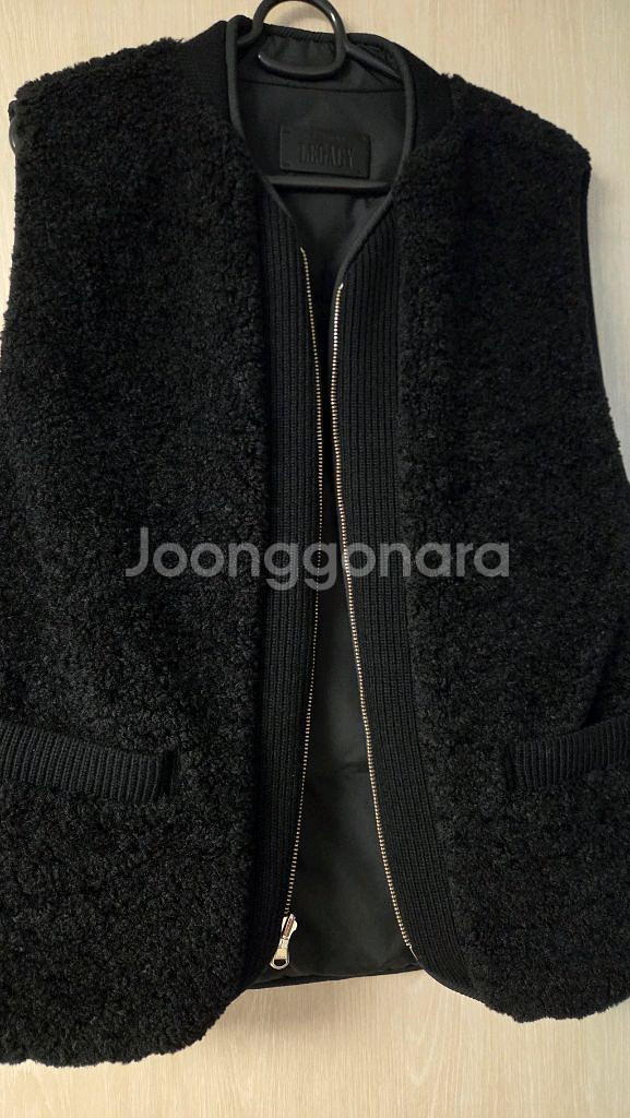 한섬 시스템 리버시블 구스 다운 베스트~--11