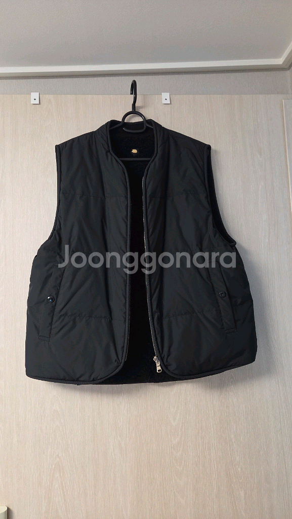 한섬 시스템 리버시블 구스 다운 베스트~--12