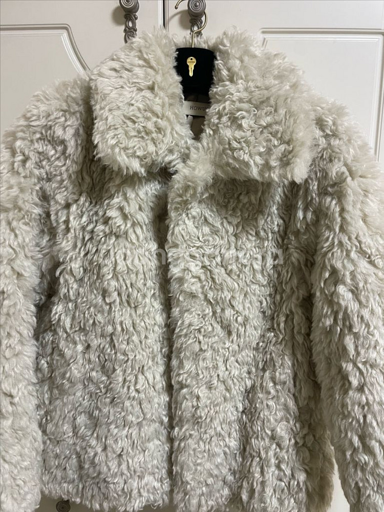 호와스 howus curly half coat sand--3