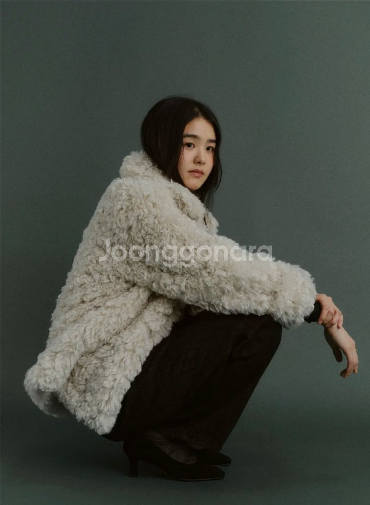 호와스 howus curly half coat sand--1