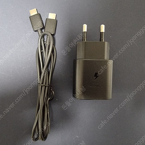 삼성 25W 고속충전기 (C to C 케이블포함)