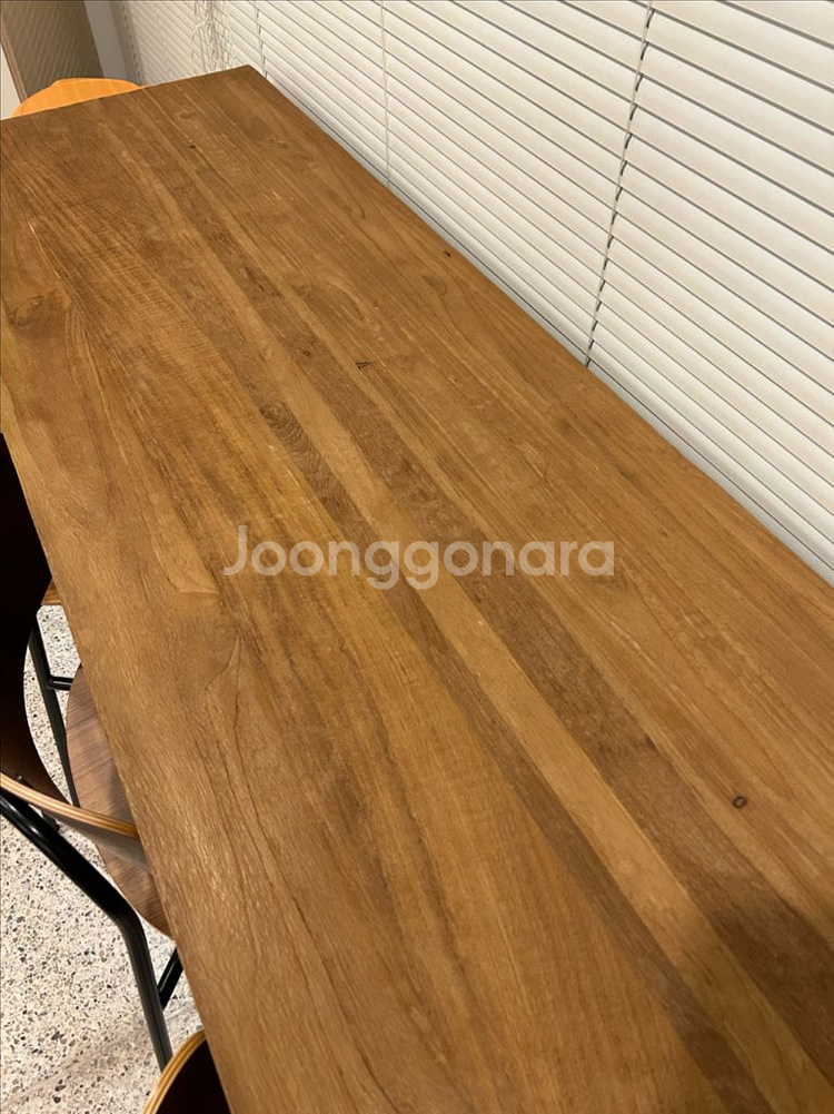 비바움 티크고재 테이블--1