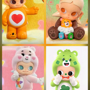 팝마트 지거 케어베어스 4종