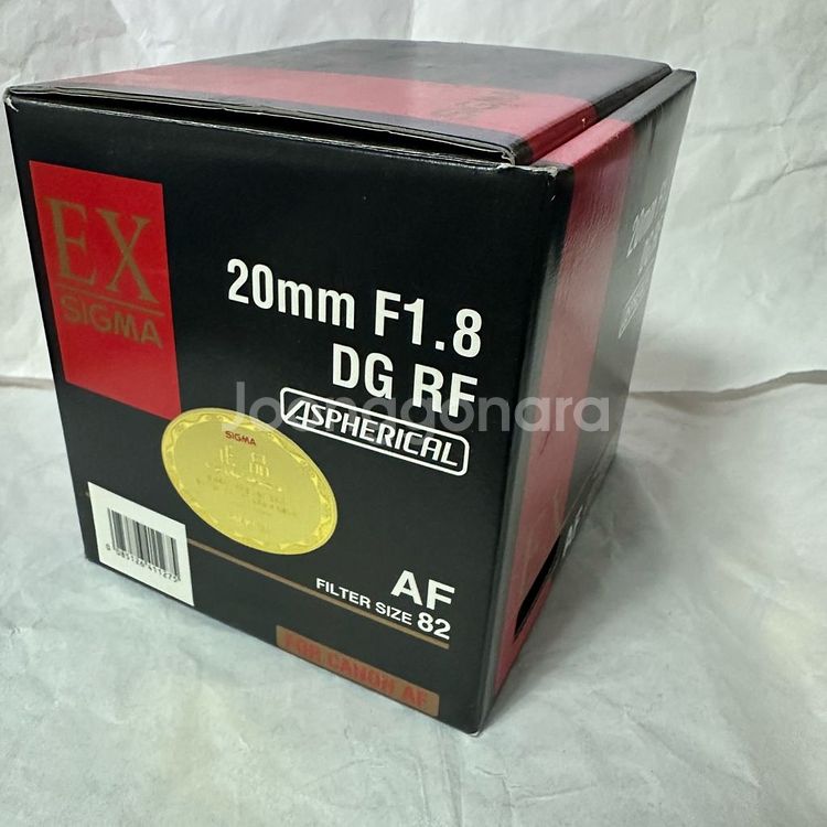 시그마 20mm F1.8 DG RF 캐논 마운트 렌즈--1