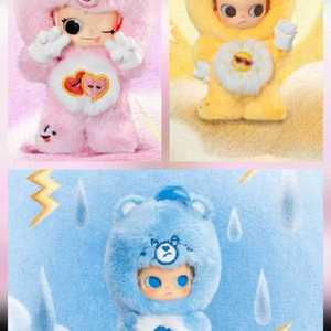 지거 x 케어베어스 3종 일괄 그럼피베어/펀샤인/