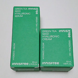 이니스프리 그린티 히아루론산 세럼 크림